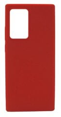 Aizmugurējais vāciņš Evelatus    Samsung    Galaxy Note 20 Ultra Soft Case with bottom    Red cena un informācija | Telefonu vāciņi, maciņi | 220.lv