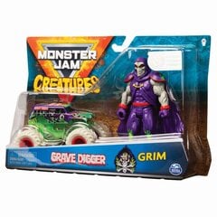 Модель автомобиля Monster Jam 1:64 Creature Figures, 6055108 цена и информация | Конструктор автомобилей игрушки для мальчиков | 220.lv