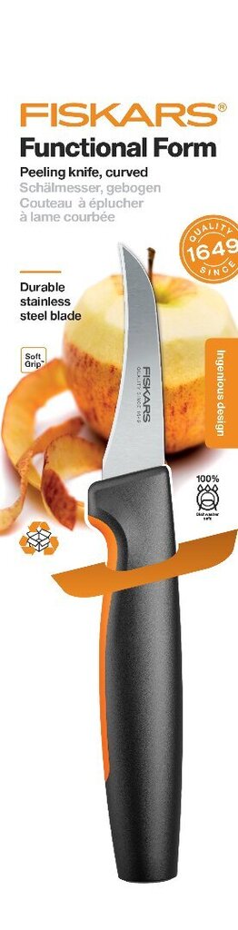 Fiskars FF mizošanas nazis 7 cm. цена и информация | Naži un to piederumi | 220.lv