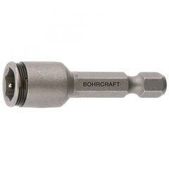 Вставка торцевого ключа BOHRCRAFT с пружиной 1/4" (SW 10 x 65 мм) цена и информация | Шуруповерты, дрели | 220.lv