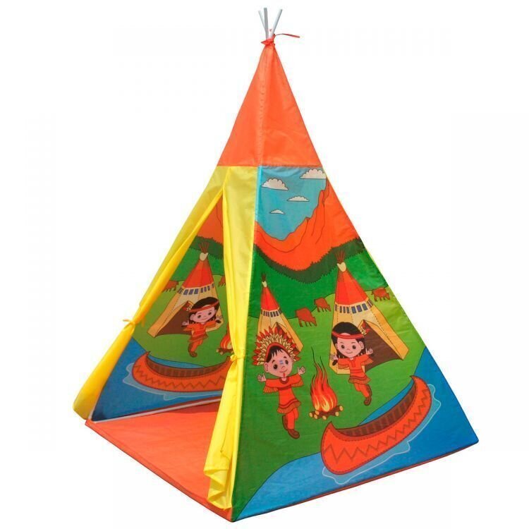 Tipi telts bērniem, bērnu tēma cena un informācija | Bērnu rotaļu laukumi, mājiņas | 220.lv