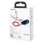 Kabelis Baseus Superior USB - Lightning, 2,4 A 1 m, sarkans (CALYS-A09) цена и информация | Savienotājkabeļi | 220.lv