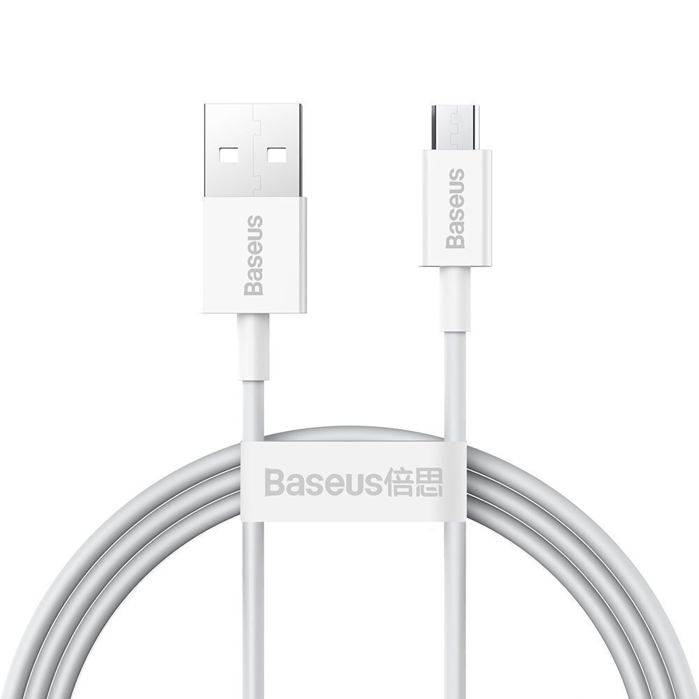 Kabelis Baseus Superior Series USB - micro USB fast charging data cable 2A, 1m (CAMYS-02) цена и информация | Savienotājkabeļi | 220.lv