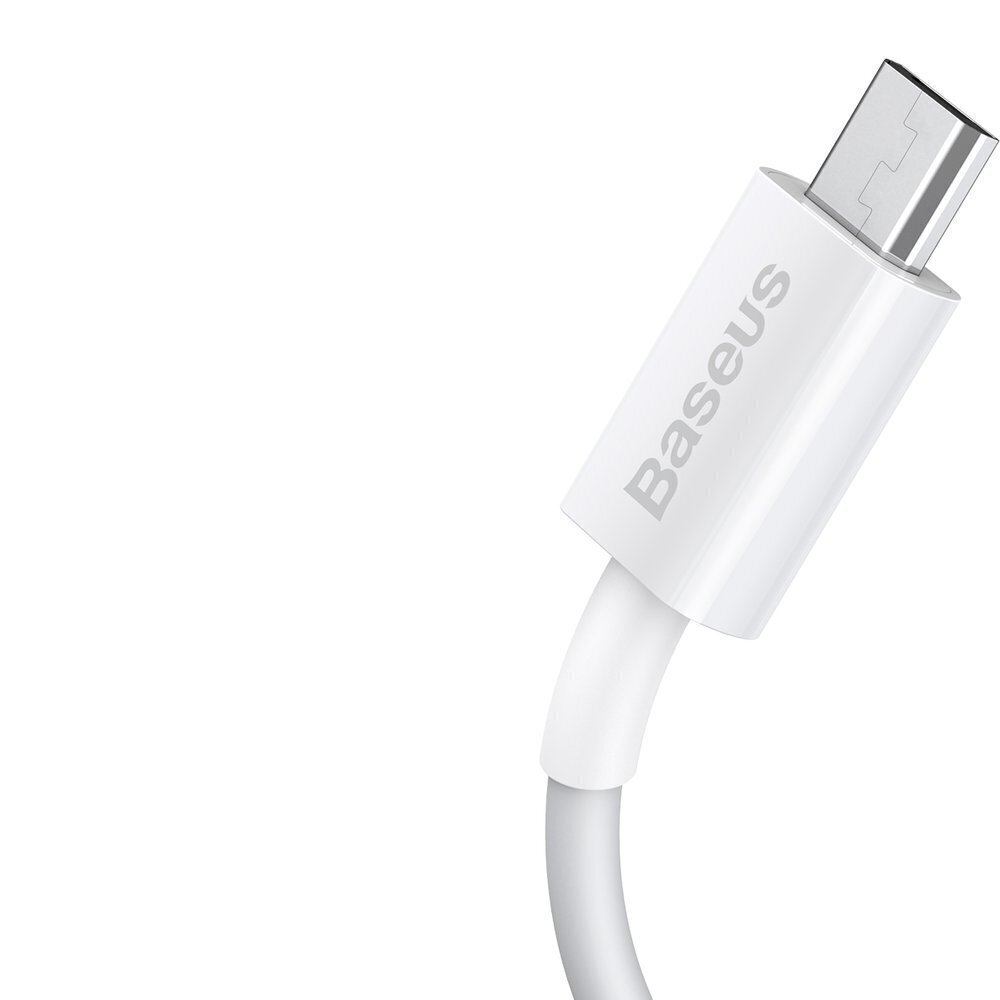 Kabelis Baseus Superior Series USB - micro USB fast charging data cable 2A, 1m (CAMYS-02) цена и информация | Savienotājkabeļi | 220.lv