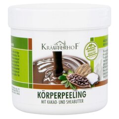 Отшелушивающий крем для тела Kräuterhof с маслом ши и какао, 400 г цена и информация | Кремы, лосьоны для тела | 220.lv
