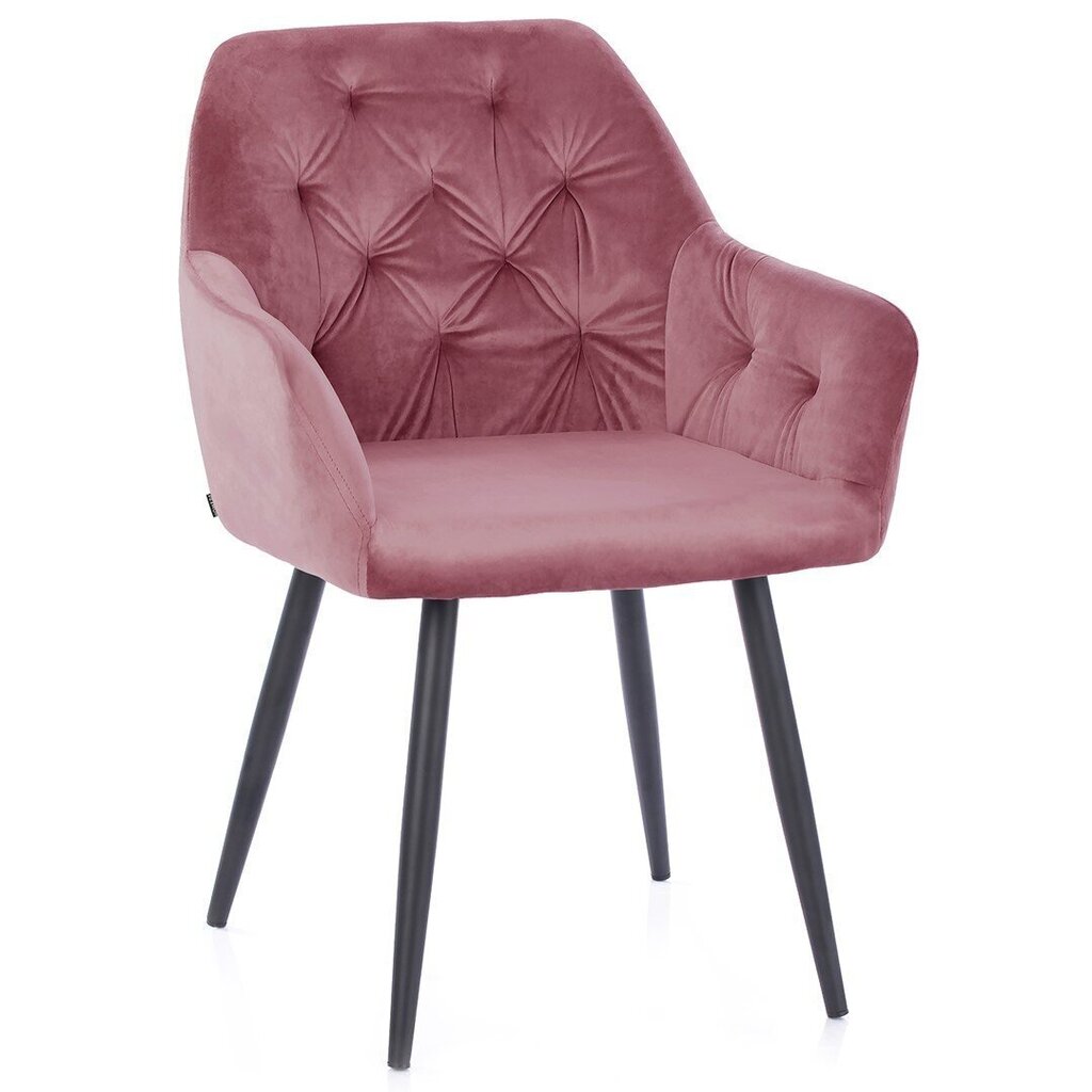 Krēsls Homede Argento, rozā цена и информация | Virtuves un ēdamistabas krēsli | 220.lv