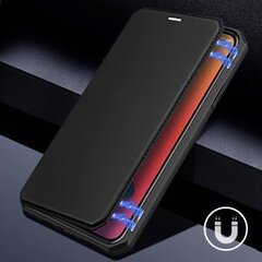 DUX DUCIS Skin X Bookcase type case for iPhone 12 Pro Max black cena un informācija | Telefonu vāciņi, maciņi | 220.lv