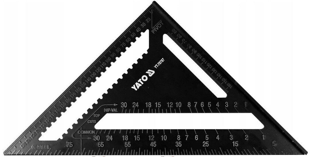 Leņķis Yato 300 mm cena un informācija | Rokas instrumenti | 220.lv