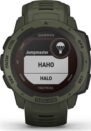 Garmin Instinct® Solar Tactical Moss cena un informācija | Viedpulksteņi (smartwatch) | 220.lv