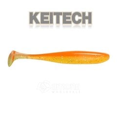 Резиновая приманка Keitech Easy Shiner, оранжевая, 12 шт цена и информация | Воблеры, приманки, блесны | 220.lv