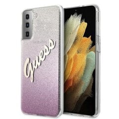 Чехол Guess для Samsung S21 Plus, Glitter Vintage Logo цена и информация | Чехлы для телефонов | 220.lv