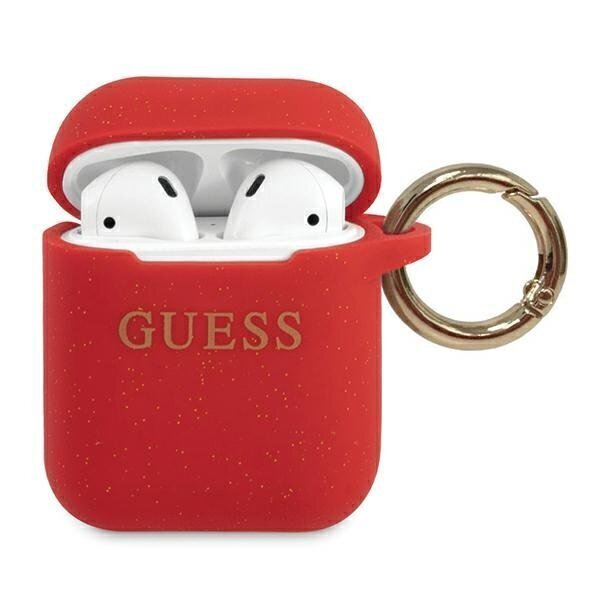 Guess GUACCSILGLRE AirPods vāciņš цена и информация | Smart ierīces un piederumi | 220.lv