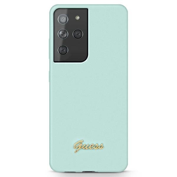 Guess GUHCS21LLSLMGLB vāciņš, piemērots S21 Ultra G998 цена и информация | Telefonu vāciņi, maciņi | 220.lv