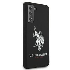 US Polo vāciņš, piemērots S21+ G996, melns cena un informācija | Telefonu vāciņi, maciņi | 220.lv