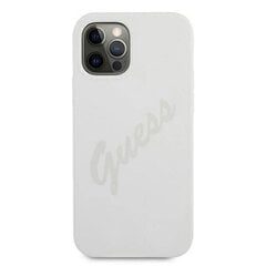 Guess vāciņš, piemērots iPhone 12/12 Pro, Vintage Cream cena un informācija | Telefonu vāciņi, maciņi | 220.lv