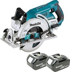 Аккумуляторная дисковая пила Makita 2x18В, DRS780Z цена и информация | Пилы, циркулярные станки | 220.lv