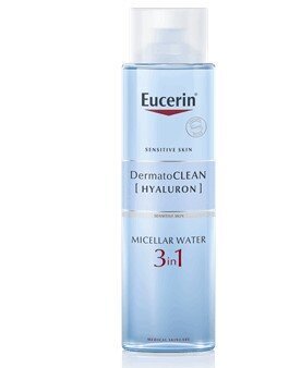 Micelārais ūdens Eucerin DermatoClean 3 in 1, 400 ml cena un informācija | Sejas ādas kopšana | 220.lv