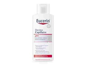Maigs šampūns jutīgai galvas ādai Eucerin Dermo Capillaire Mild Shampoo pH5, 400 ml cena un informācija | Šampūni | 220.lv