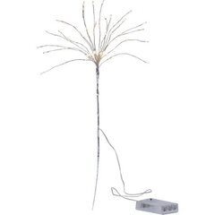 LED gaismas dekors/salūts, sudraba, AA 0,6W 25x42cm, Firework cena un informācija | Svētku dekorācijas | 220.lv