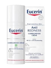 Maskējošs dienas krēms Eucerin Anti-Redness Correcting Day Cream SPF25+, 50 ml cena un informācija | Sejas krēmi | 220.lv