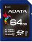 ADATA ASDX64GUI3V30S-R, 64GB cena un informācija | Atmiņas kartes fotokamerām | 220.lv