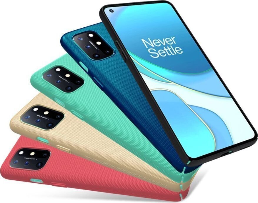 Nillkin Etui Nillkin Frosted vāciņš, piemērots Oneplus 8T, melns цена и информация | Telefonu vāciņi, maciņi | 220.lv