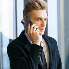 Dux Ducis Fino case covered with nylon material for iPhone 11 Pro Max black cena un informācija | Telefonu vāciņi, maciņi | 220.lv