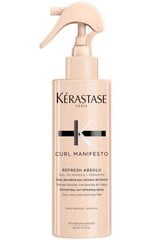 Atsvaidzinošs cirtainu matu sprejs Kérastase Curl Manifesto, 190 ml цена и информация | Средства для укладки волос | 220.lv