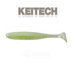 Резиновая приманка Keitech Easy Shiner, белая, 12 шт цена и информация | Воблеры, приманки, блесны | 220.lv
