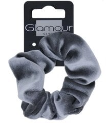 Резинка для волос Glamour, серая цена и информация | Аксессуары для волос | 220.lv