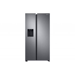 Samsung RS68A8530S9/EF Side-by-Side ledusskapis ar saldētavu, 178 cm NoFrost, nerūsējošais tērauds cena un informācija | Ledusskapji | 220.lv