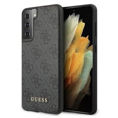 Guess vāciņš, piemērots Samsung S21 Plus, 4G PU Metal Logo cena un informācija | Telefonu vāciņi, maciņi | 220.lv