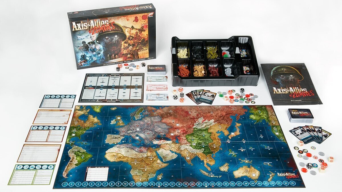 Galda spēle Axis & Allies and Zombies цена и информация | Galda spēles | 220.lv