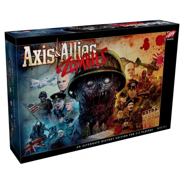 Galda spēle Axis & Allies and Zombies цена и информация | Galda spēles | 220.lv