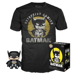 Фигурка и футболка DC Comics POP! & Tee Box Batman Sun Faded Exclusive цена и информация | Игрушки для мальчиков | 220.lv