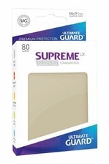 Защитные пленки ULTIMATE GUARD Supreme UX Стандартного размера (80 шт.) SAND цена и информация | Настольные игры, головоломки | 220.lv