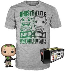 Figūriņa un T-krekls Ghostbusters POP! & Tee Box Dr. Peter Venkman Exclusive cena un informācija | Rotaļlietas zēniem | 220.lv