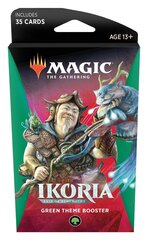 Kāršu spēle Magic The Gathering: Ikoria Lair Of Behemoths Theme Booster - Green cena un informācija | Galda spēles | 220.lv