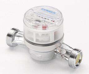 Счетчик для воды ZENNER 1/2'' для горячей воды, 80 мм цена и информация | Механические инструменты | 220.lv