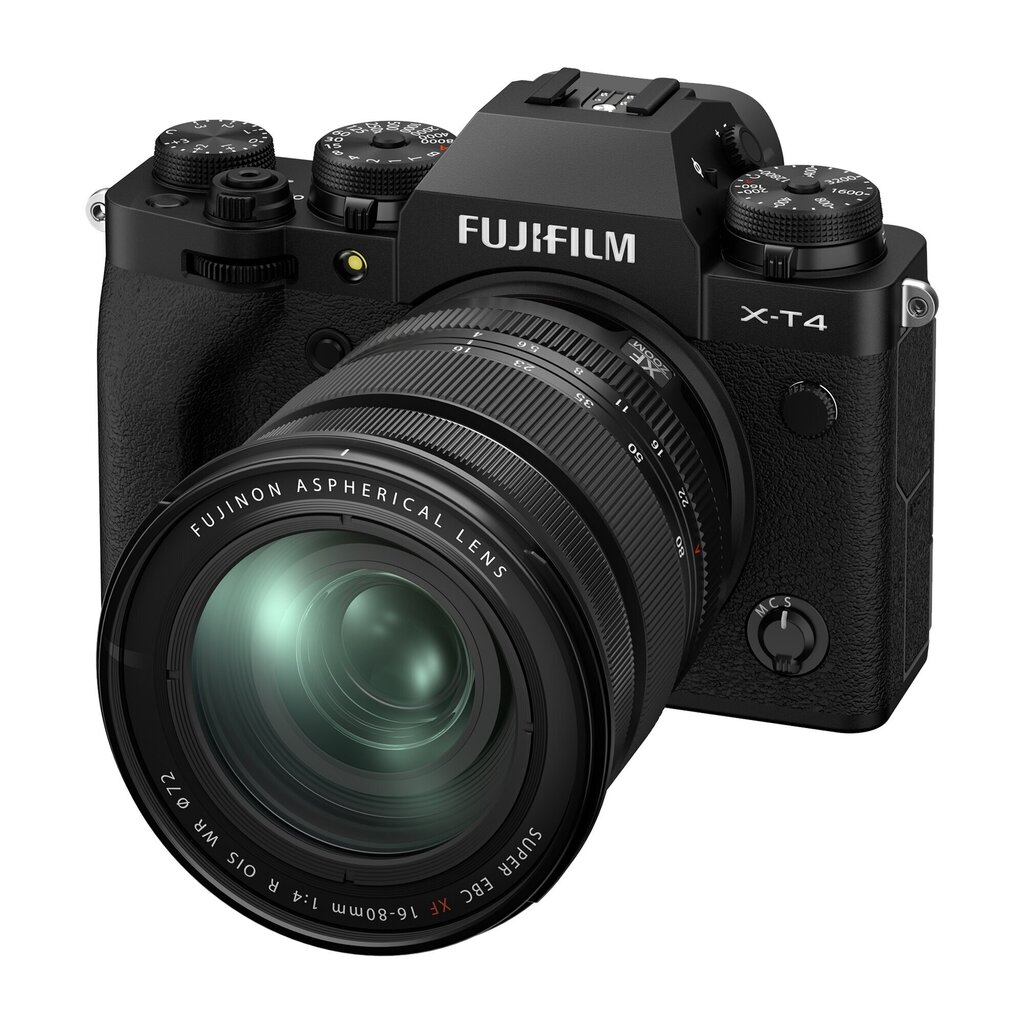 Fujifilm X-T4 + 16-80mm, melns цена и информация | Digitālās fotokameras | 220.lv