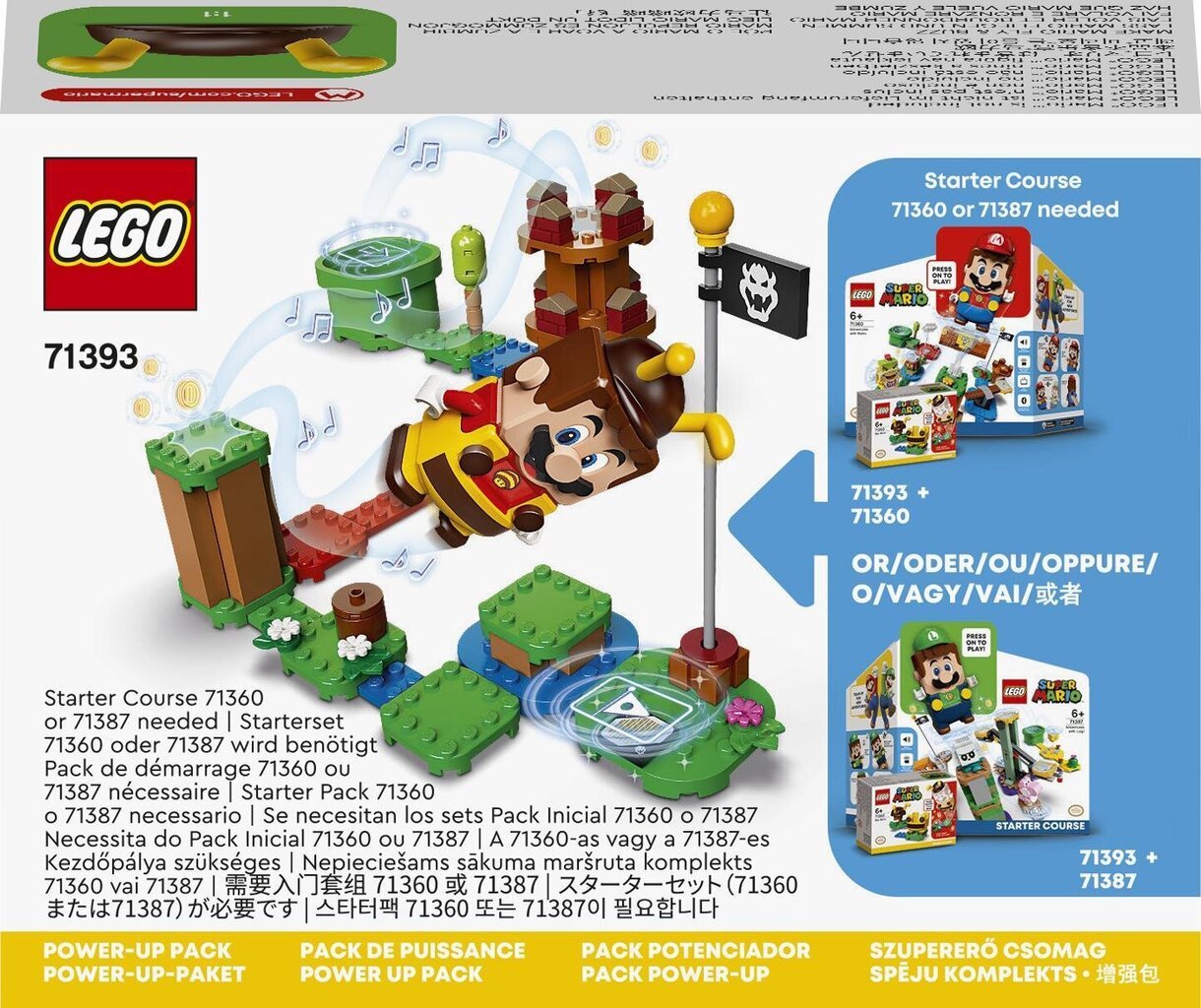 71393 LEGO® Super Mario Bites Mario spēju komplekts cena un informācija | Konstruktori | 220.lv
