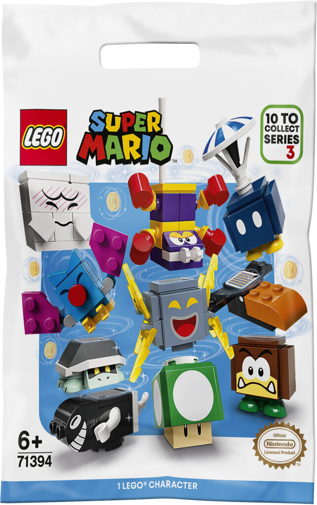 71394 LEGO® Super Mario Tēlu komplekti 3 sērija цена и информация | Konstruktori | 220.lv