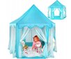 Bērnu telts ar aizkariem, zila cena un informācija | Bērnu rotaļu laukumi, mājiņas | 220.lv