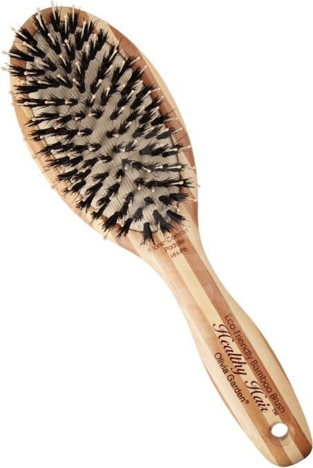 Matu suka sievietēm, Olivia Garden Healthy Hair Ionic Combo Massage Brush цена и информация | Matu sukas, ķemmes, šķēres | 220.lv