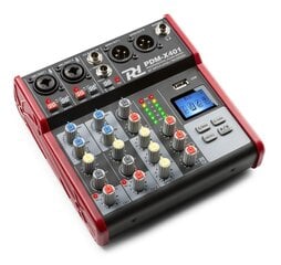 Канальный студийный музыкальный микшер Power Dynamics PDM-X401 цена и информация | Power Dynamics Музыкальные инструменты и принадлежности | 220.lv