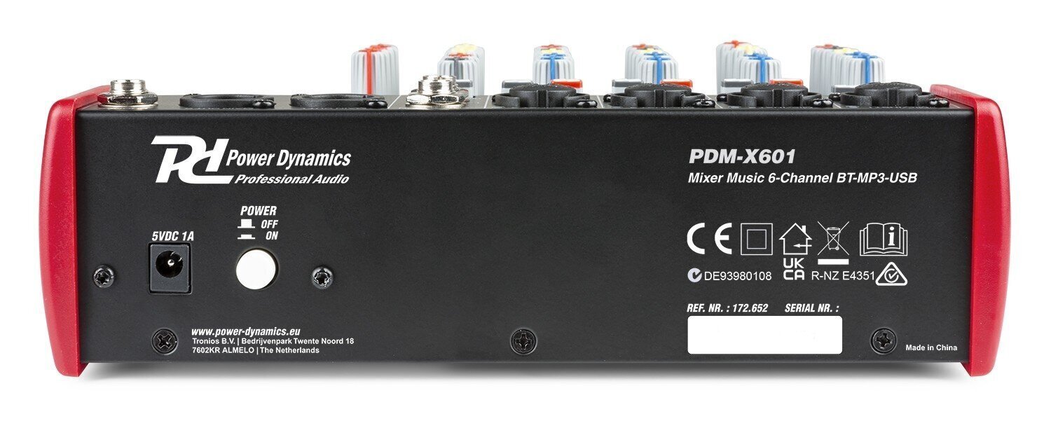 Power Dynamics PDM-X601 cena un informācija | Dj pultis | 220.lv