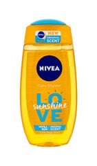 Nivea Love Sunshine гель для душа 250 мл цена и информация | Масла, гели для душа | 220.lv