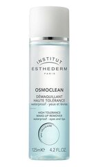 Attīrošs ūdens Institut Esthederm Paris Osmoclean High Tolerance Make-up Remover, 125 ml cena un informācija | Sejas ādas kopšana | 220.lv