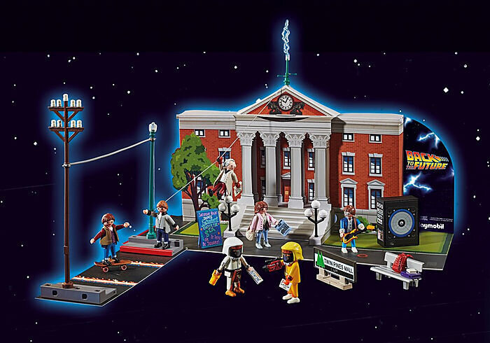 70574 PLAYMOBIL® Back to the Future Adventes kalendārs cena un informācija | Konstruktori | 220.lv