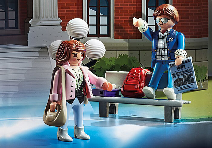 70574 PLAYMOBIL® Back to the Future Adventes kalendārs cena un informācija | Konstruktori | 220.lv